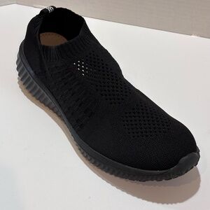 EUC Tiosebon Men's Athletic Walking Shoes Casual Mesh Black SZ 43 - US 9.5/10